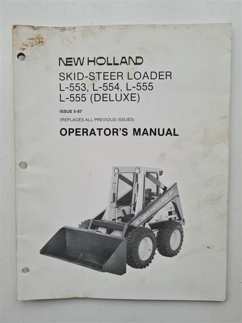 new holland l555 parts manual